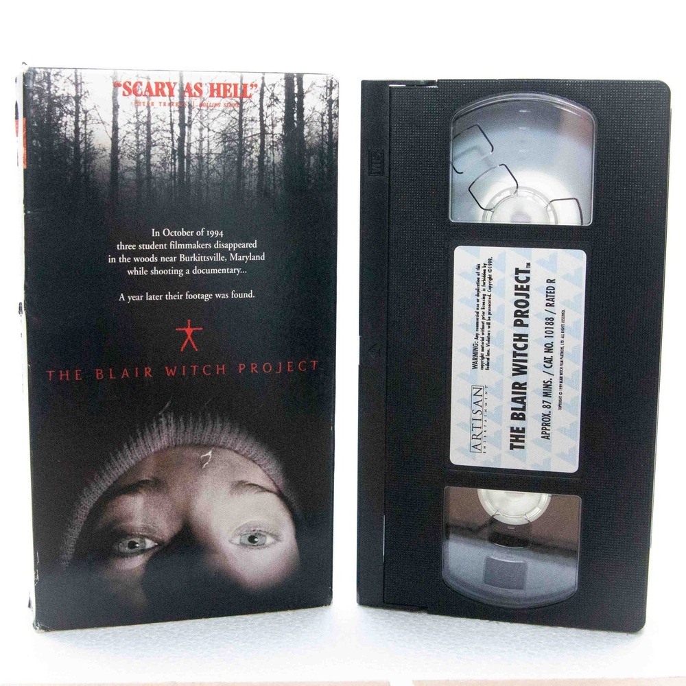 The Blair Witch Project VHS (1999) Horror Movie